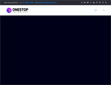 Tablet Screenshot of onestoptutorials.com